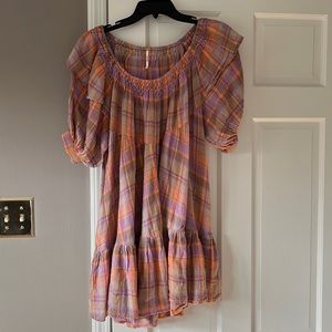 Free people plaid dress